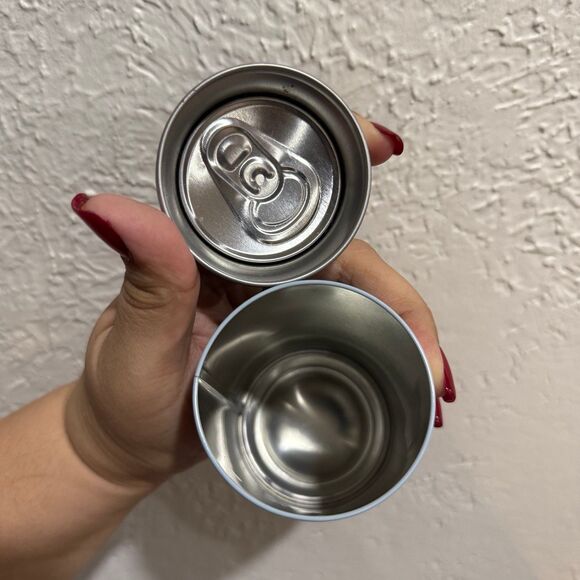 Yeti Short Light Blue Storage Can stash can Piggy bank or money hideout - Picture 2 of 2